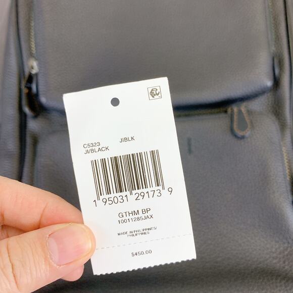 Coach C5323 Gotham Backpack IN Black - Picture 9 of 9